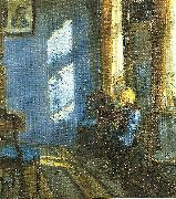 solskin i den bla stue, Anna Ancher